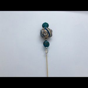 Victorian Style Vintage Bead Hat pin